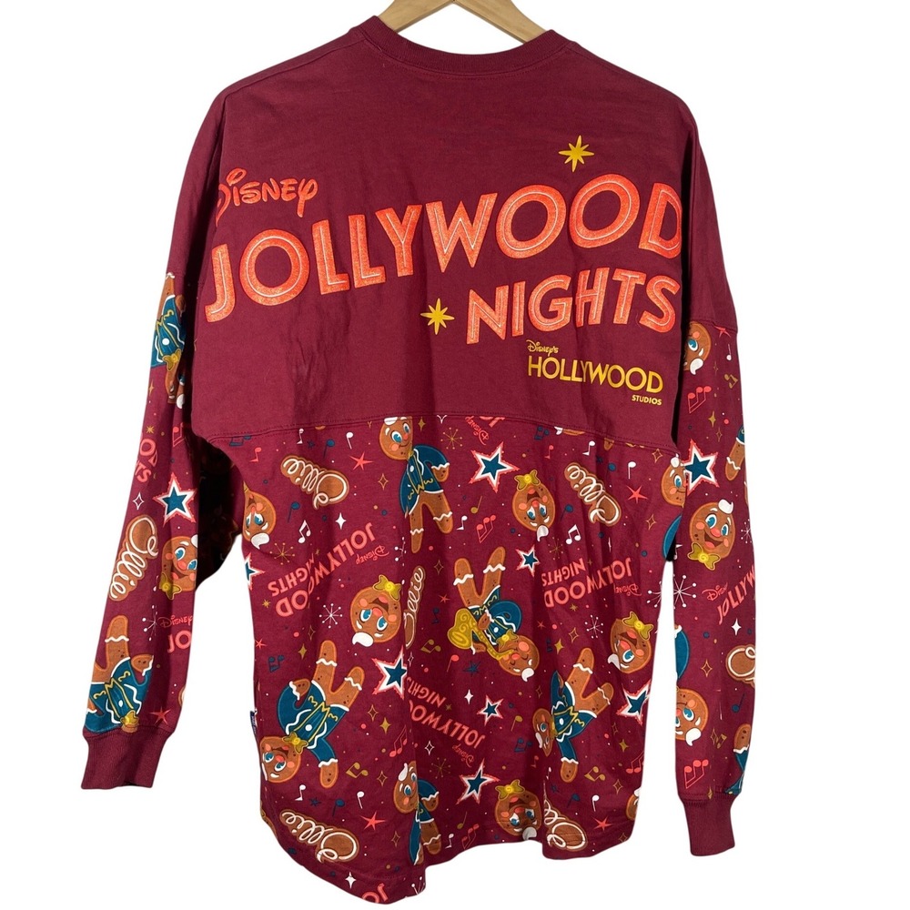 Disney Jollywood Nights Spirit Jersey Maroon Gingerbread Ollie Small 2024